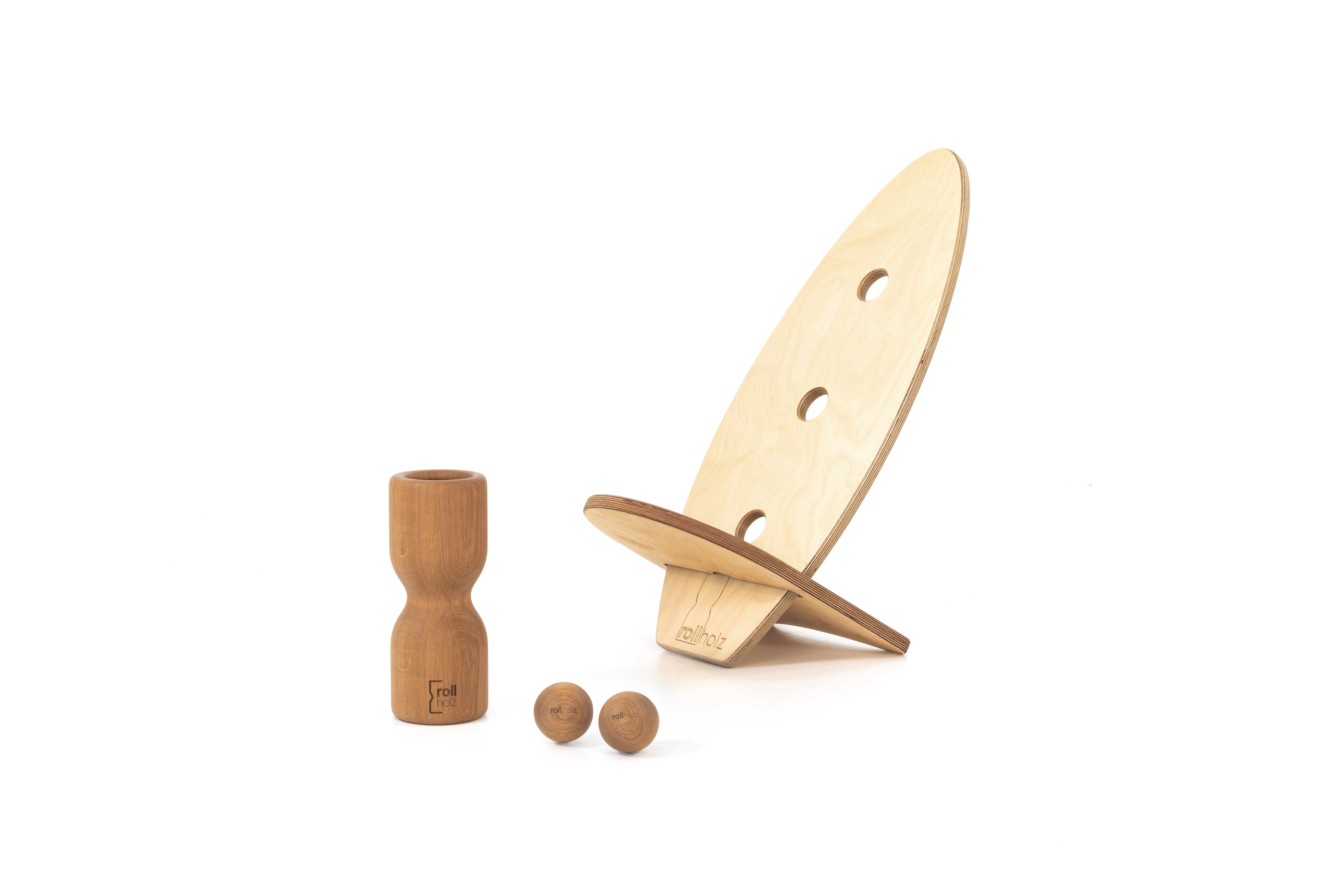 Rollbrett set eiche hell kl